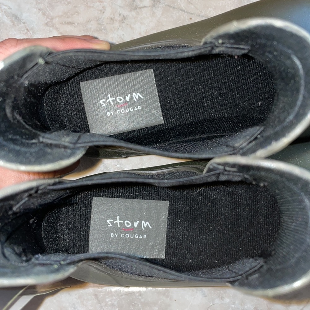 NWT STORM BY COUGAR “CHELSEA” PAST SEASON RAIN BOOTIES *WATERPROOF* - Picture 7 of 8